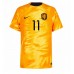 Nederland Steven Berghuis #11 Hjemmedrakt VM 2022 Kortermet